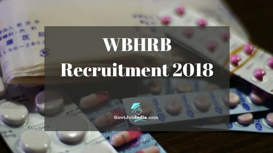 WBHRB Recruitment notification