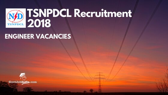 TSNPDCL Recruitment Notification