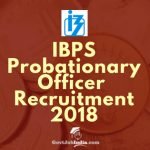 IBPS PO Recruitment 2018