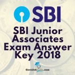 SBI JA Mains Answer key