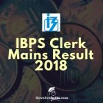 IBPS Clerk Mains result Cut off and Merit list