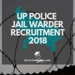 UP Police Jail Warder Recruitment Notification 2018