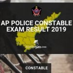 Ap Police Exam Result Cut off and Merit List