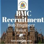 MCGM Sub Engineer Result