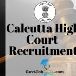 Calcutta High Court Recruitment