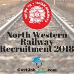 North Western Railway Apprentice recruitment