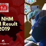 UP NHM ANM Result Cut Off marks 2019