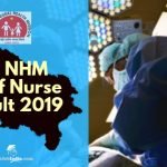 UP NHM Staff Nurse Result Sut Off Marks and Merit list