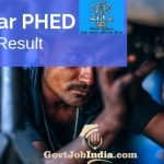 Bihar PHED Result