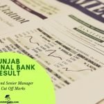 Punjab National Bank Exam result and cut off marks 2019