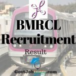 BMRCL Maintainer Result