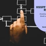 HSSPP MANAGER RESULT, Cut Off Marks and Merit List