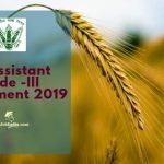 FCI AG 3 Recruitment 2019