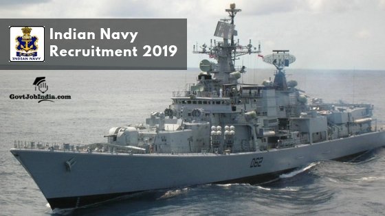 Indian Navy Tradesman Mate Recruitment 2019
