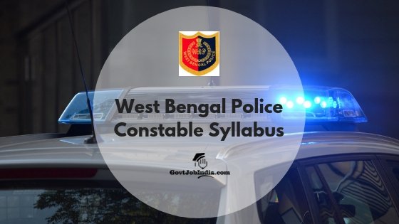 West Bengal Constable SYllabus