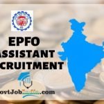 EPFO Assistant Recruitment 2019