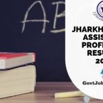 JPSC Asst Professor Results 2019