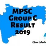 MPSC Group C Result 2019