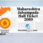 Maharashtra WRD Hall Ticket 2019