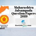 Maharashtra WRD Previous Year Question Papers 2019