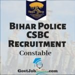Bihar Police CSBC Constable Recruitment